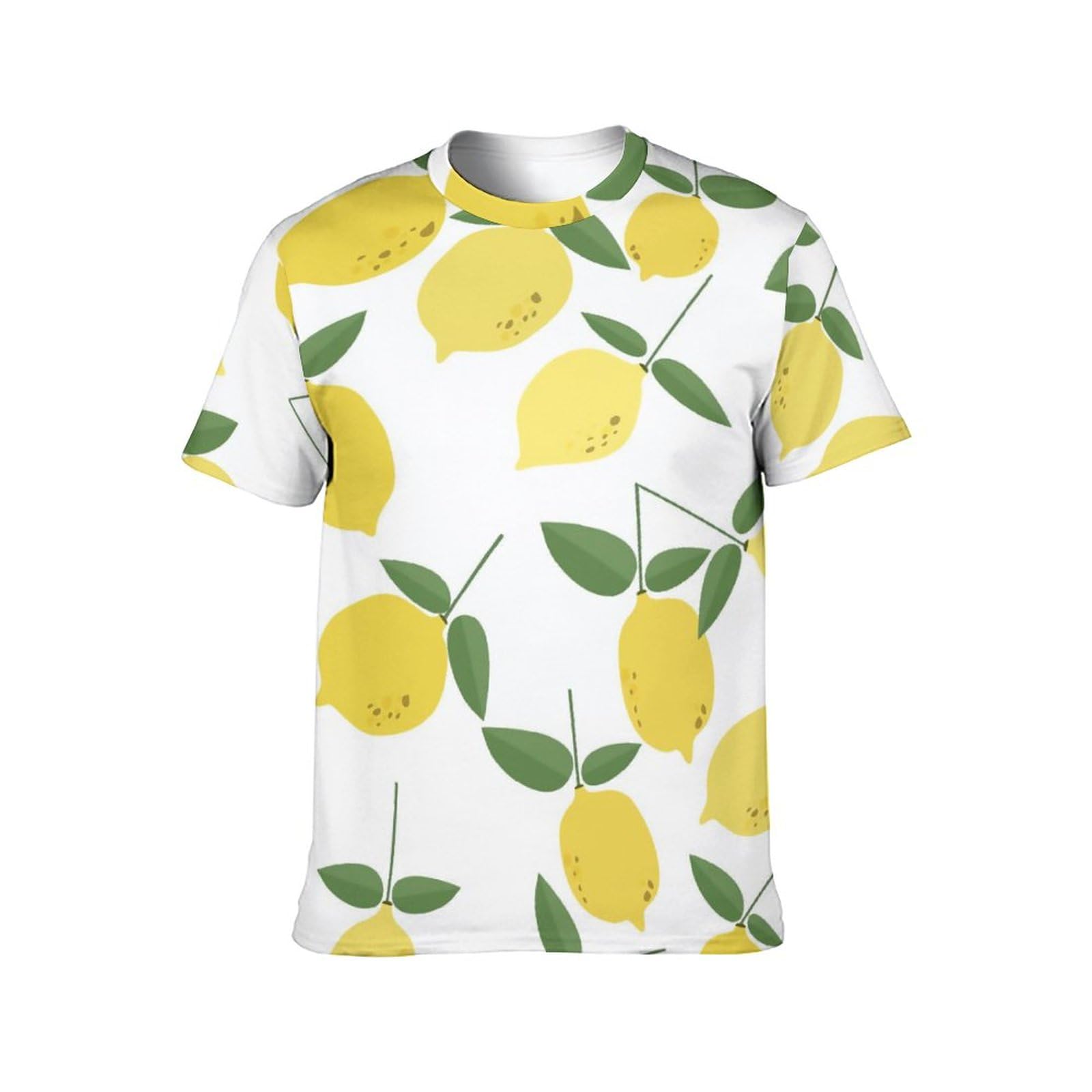 Amazon.co.jp: メンズ Tシャツ フルーツ柄 レモン柄 夏服 春服 大きい